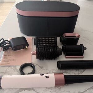 Dyson Hair Styler Set in Pink and Black